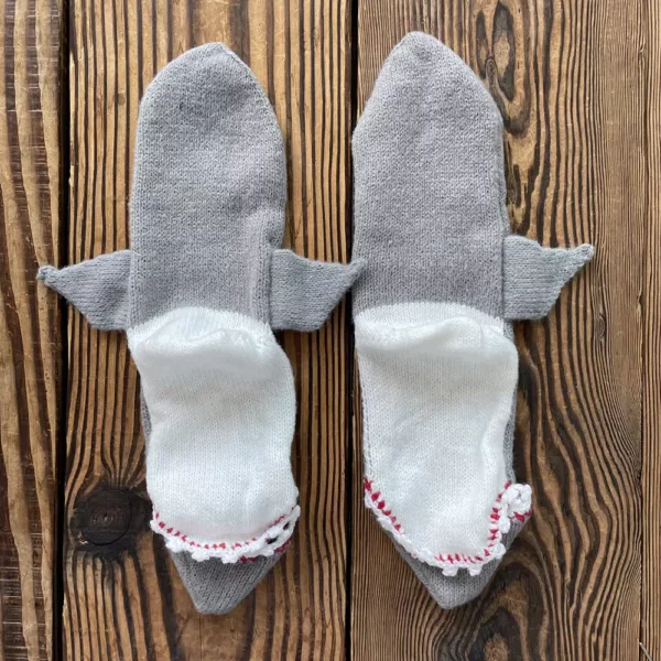 Humorous Novelty Shark Socks - Image 7