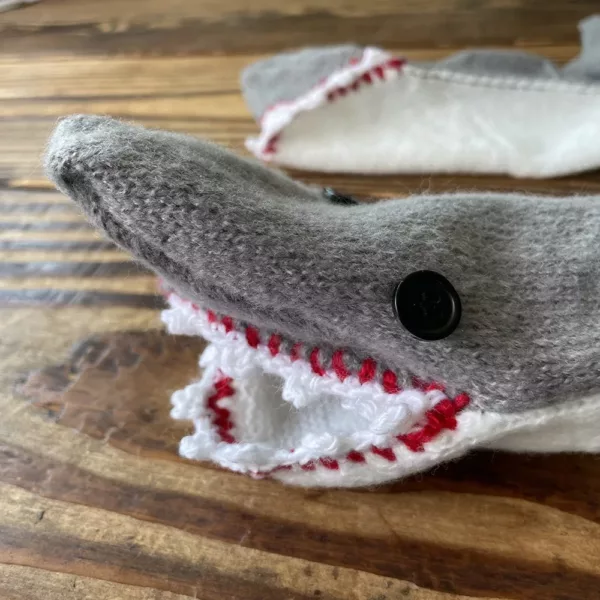 Humorous Novelty Shark Socks - Image 8