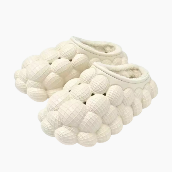 Luxurious Bubble Fur Slippers