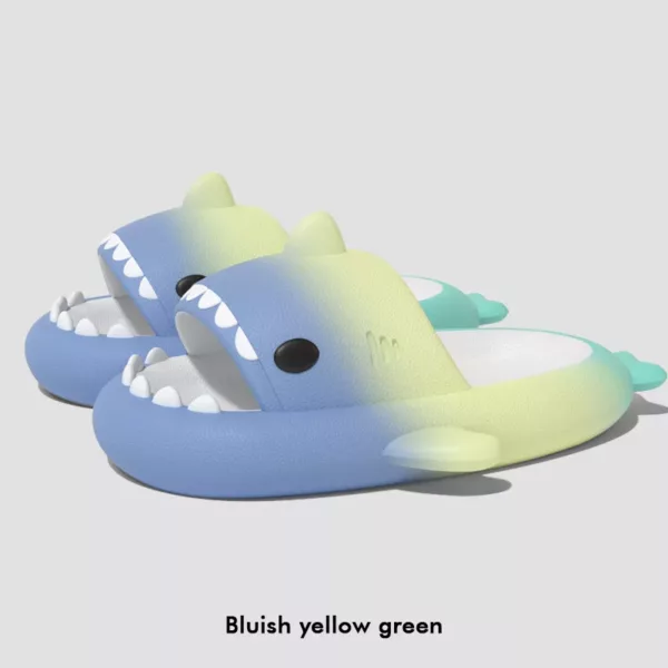 Tri-color Pastel Gradient Shark Sandals - Image 3